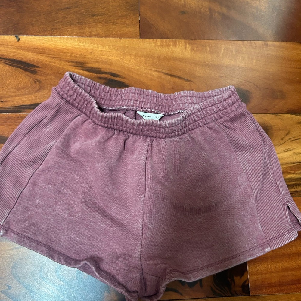 Aeropostale Women's Mauve Athletic Shorts